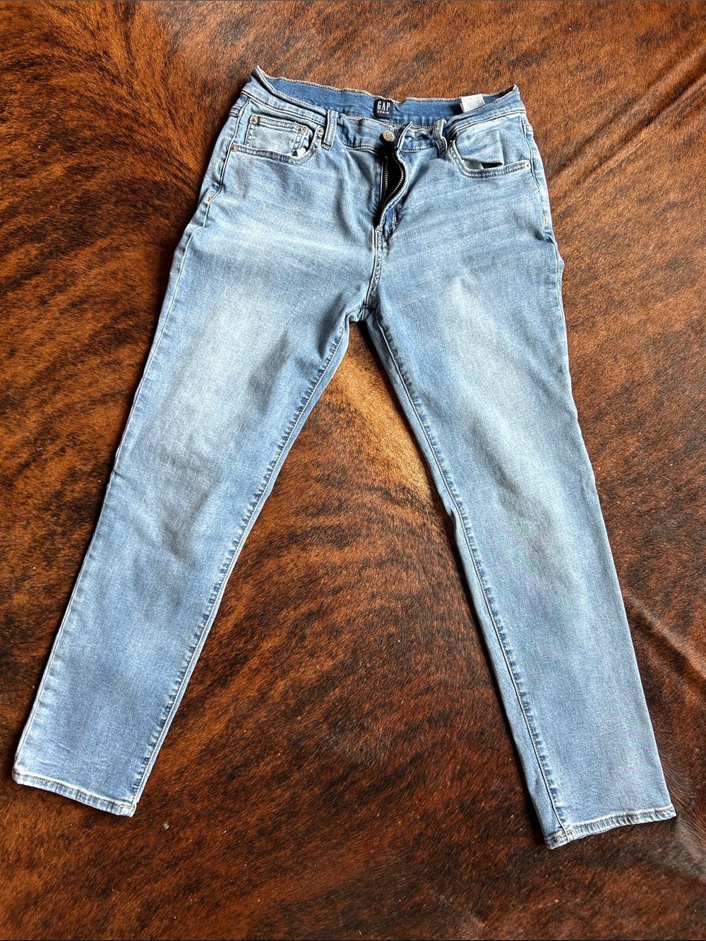 GAP Men's Light Blue Skinny Jeans